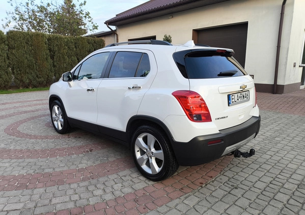 Chevrolet Trax cena 35900 przebieg: 182340, rok produkcji 2013 z Końskie małe 781